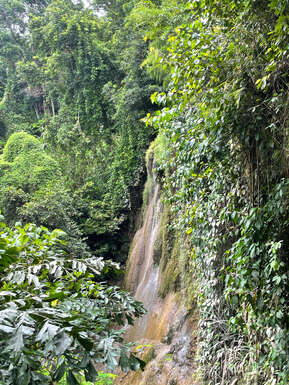 Air Terjun di Goa Selarong